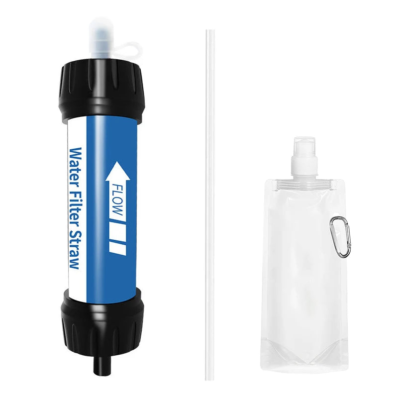 Filterwell Mini Hiking Water Filter Purifier Survival and Camping Accessories Outdoor Camp Travel Camper Gadgets Tourist Goods