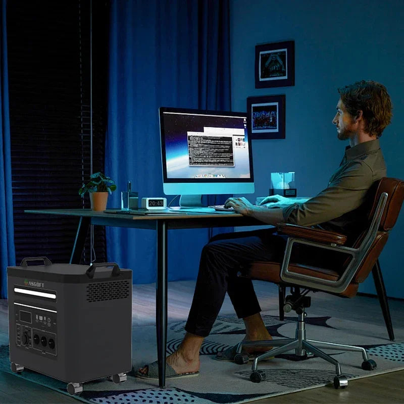 Hot Sell All in One off Grid Solar Power Generator System 3KW 6KW All-in-one Home Power Station 6KWH Portable Power Bank Supply